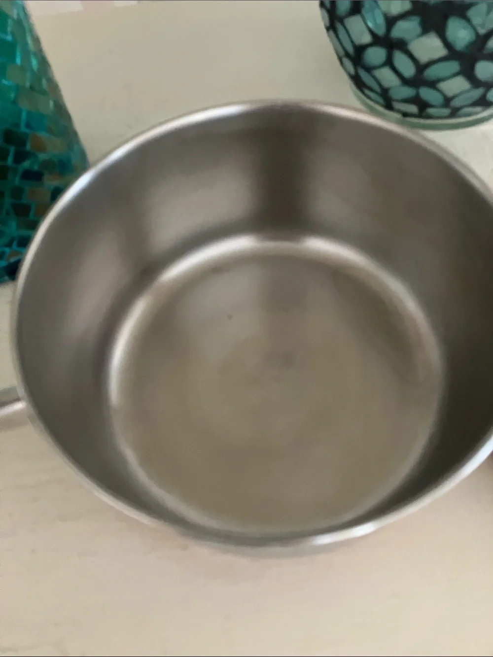 Revere Ware 1 1/2 Pint Stainless Steel Copper Bottom Saucepan & Lid